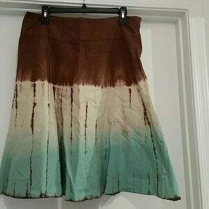 Tie dye skirt